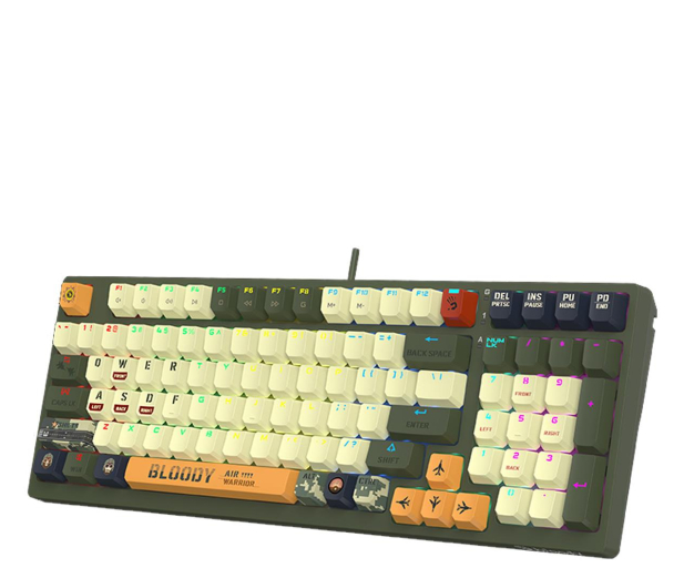 A4 TECH Klawiatura mechaniczna Bloody S98 USB Aviator (BLMS Red Switches) A4TKLA47260 - 1162680 - zdjęcie 3